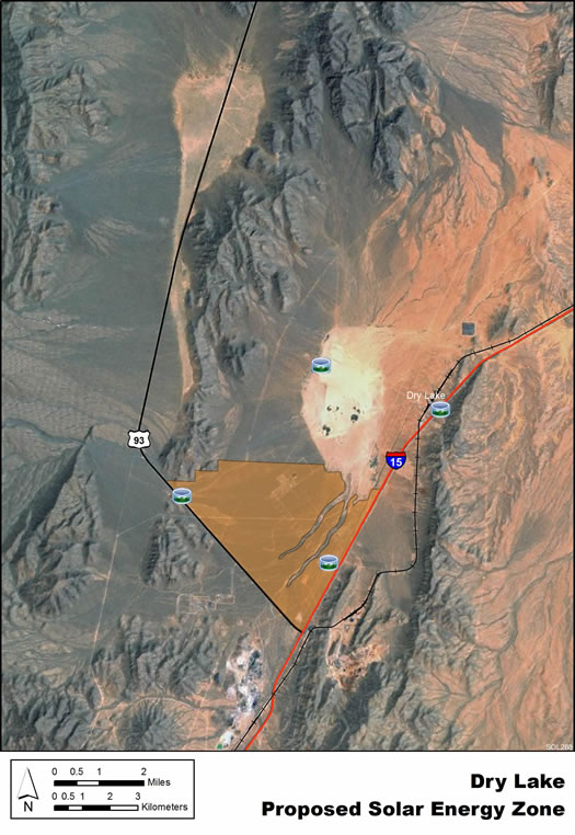 Dry Lake Solar Energy Zone (SEZ) - Nevada